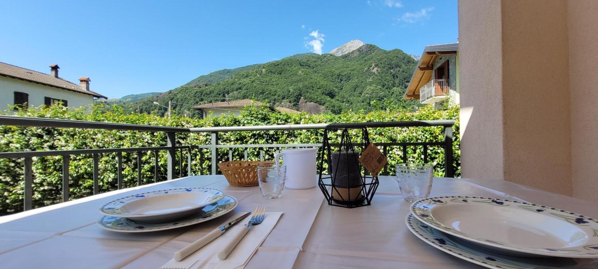 Apartmán Terrazza Fucinetta Introbio Exteriér fotografie
